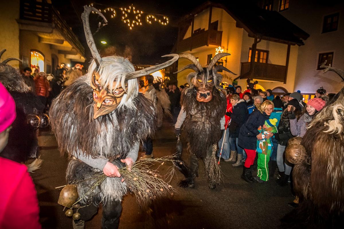 Brauchtum und Tradition – Perchtenlauf im Salzburger Land – Foto © Salzburger Land Tourismus
